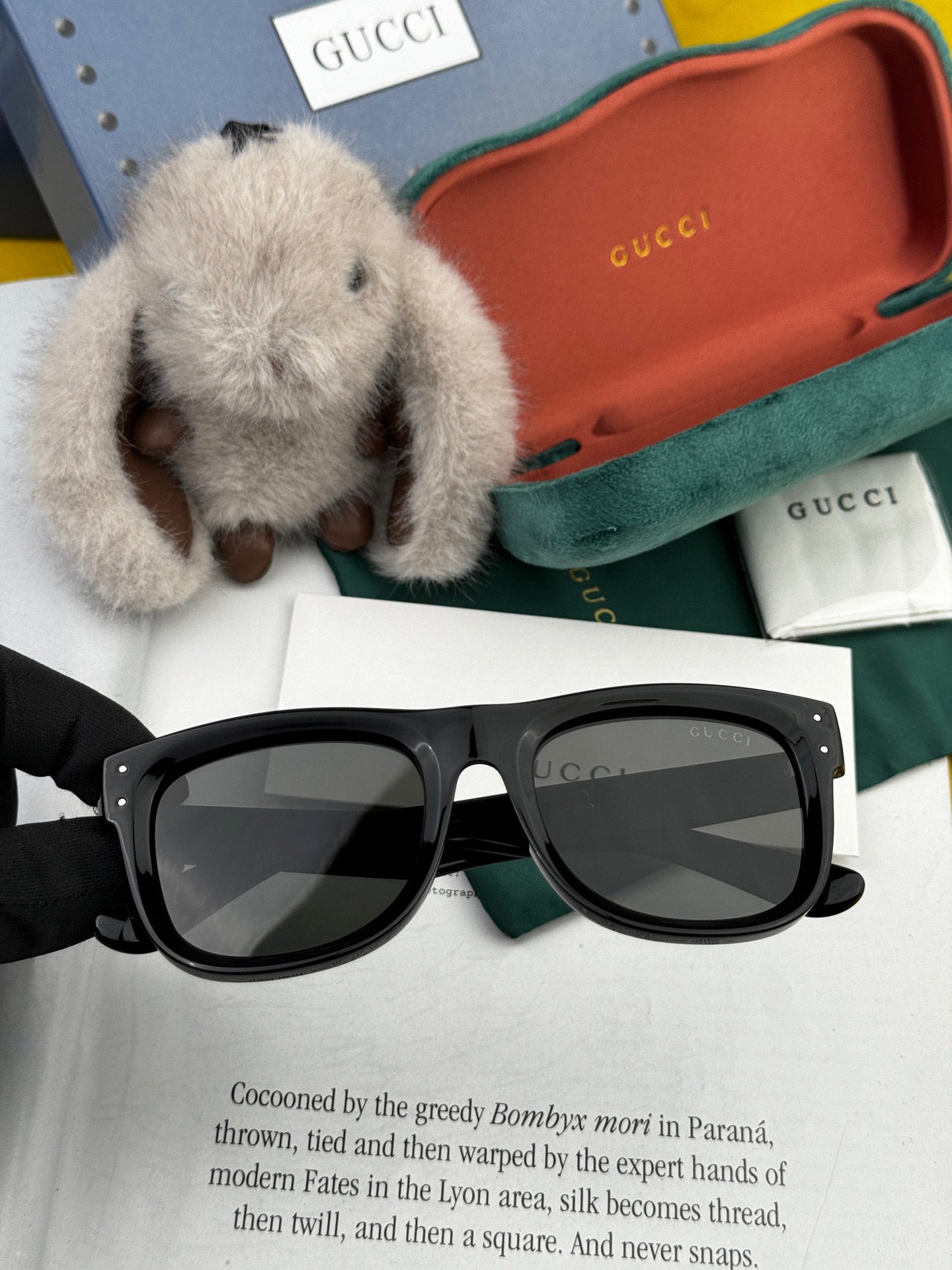 SQUARE FRAME SUNGLASSES G9108 IN ACETATE