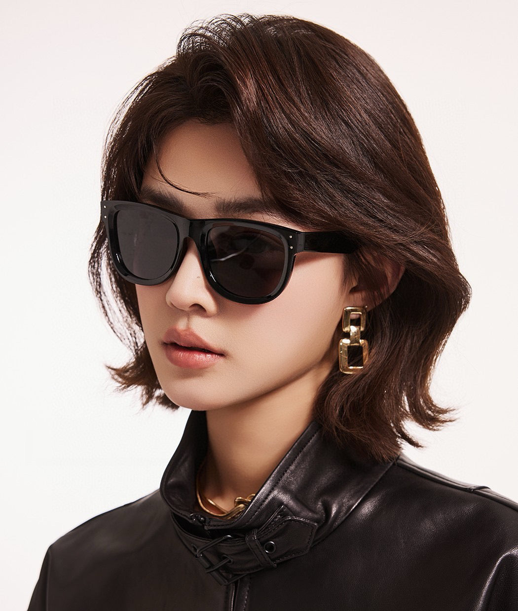 SQUARE FRAME SUNGLASSES G9108 IN ACETATE