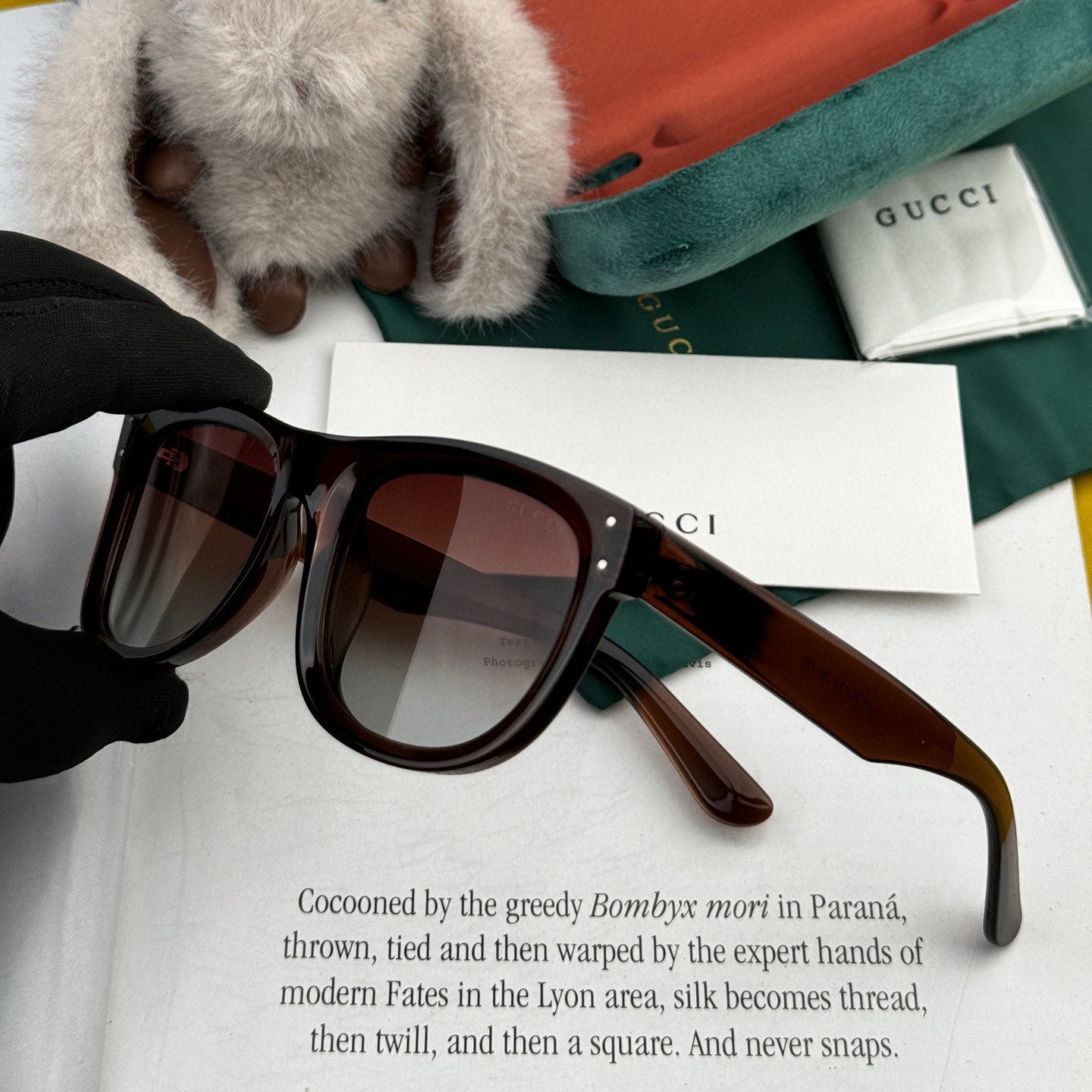 SQUARE FRAME SUNGLASSES G9108 IN ACETATE