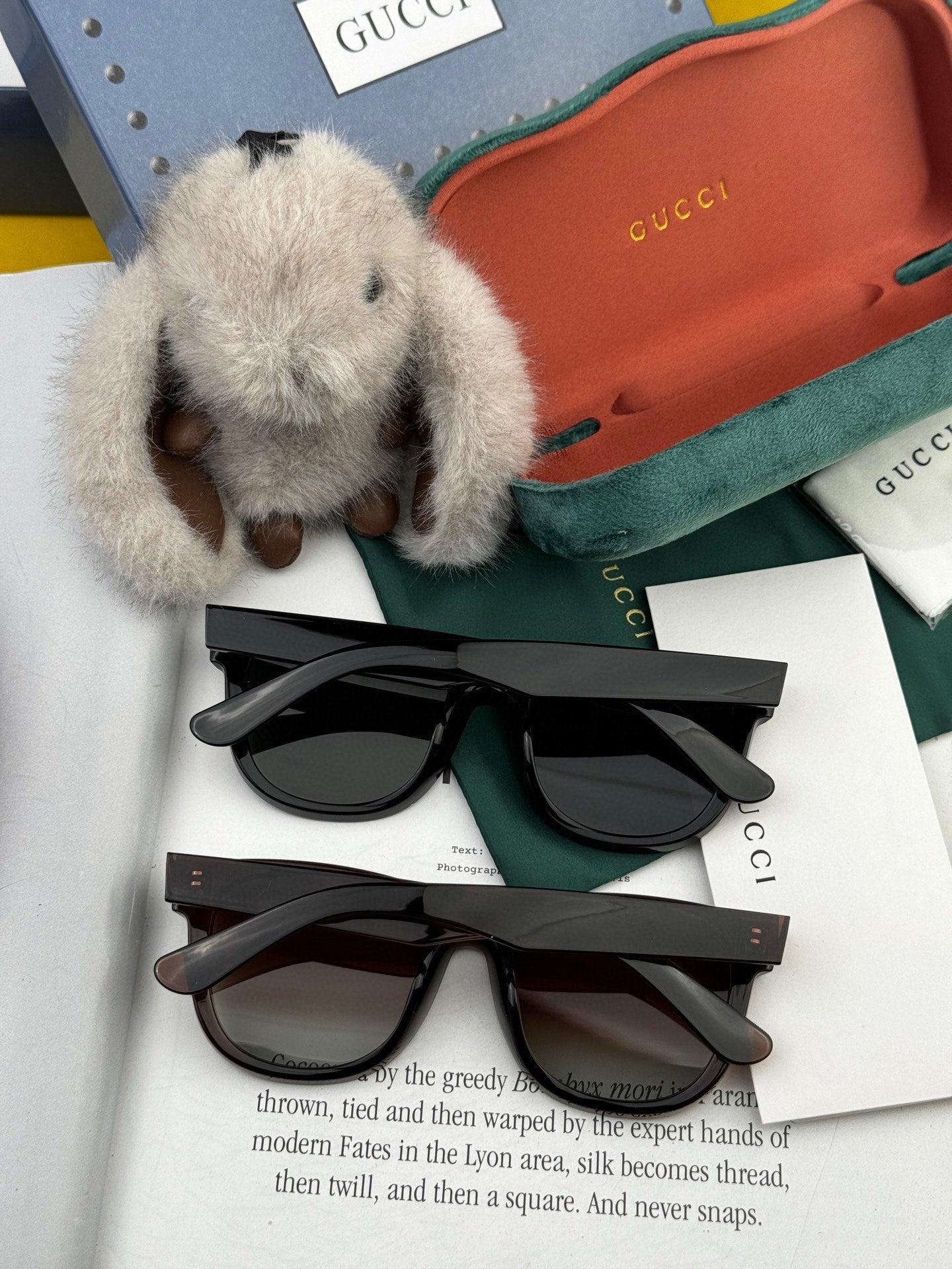 SQUARE FRAME SUNGLASSES G9108 IN ACETATE