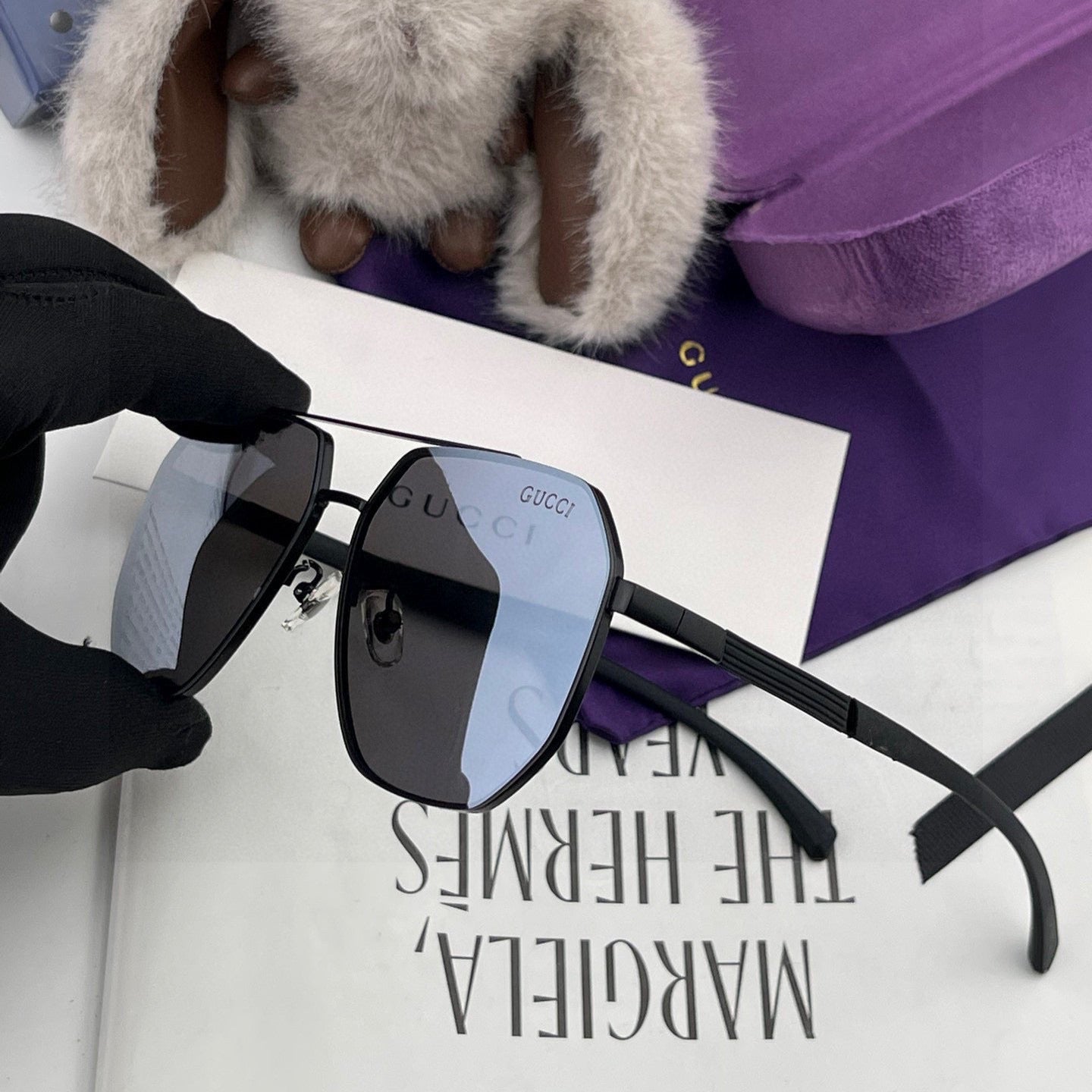 NAVIGATOR FRAME SUNGLASSES G71806 IN METAL