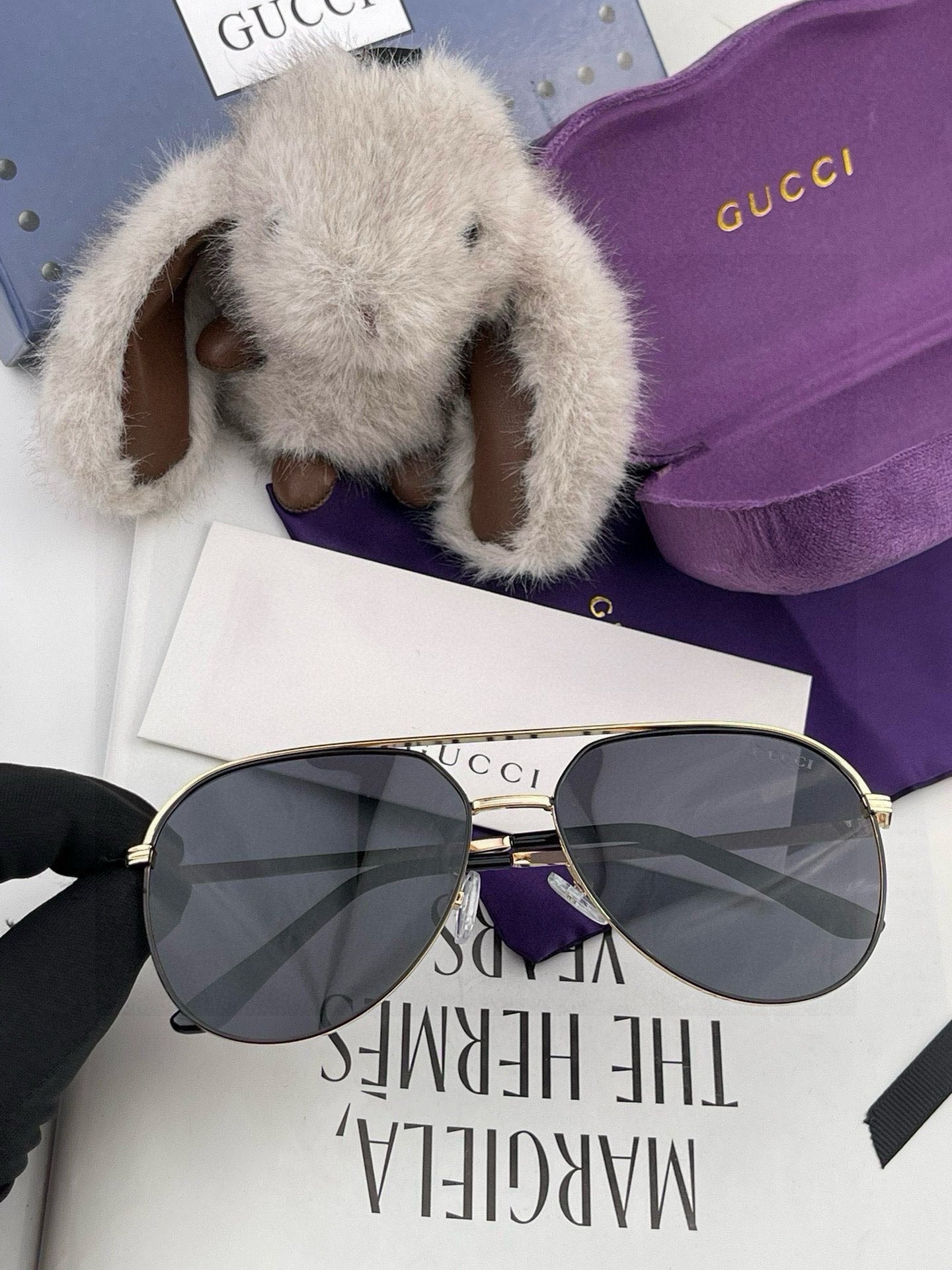 AVIATOR FRAME SUNGLASSES 3371 IN METAL