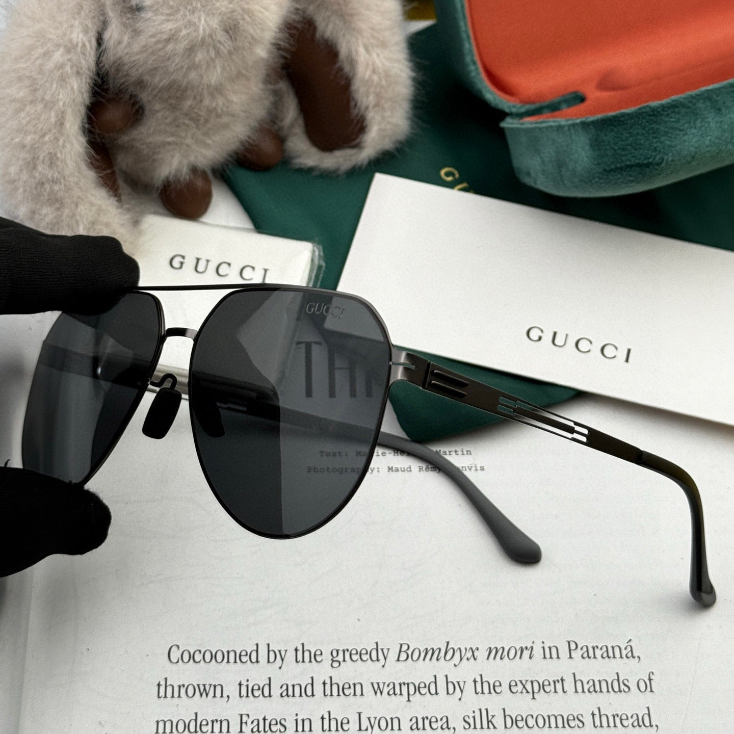 AVIATOR FRAME SUNGLASSES G5882 IN METAL