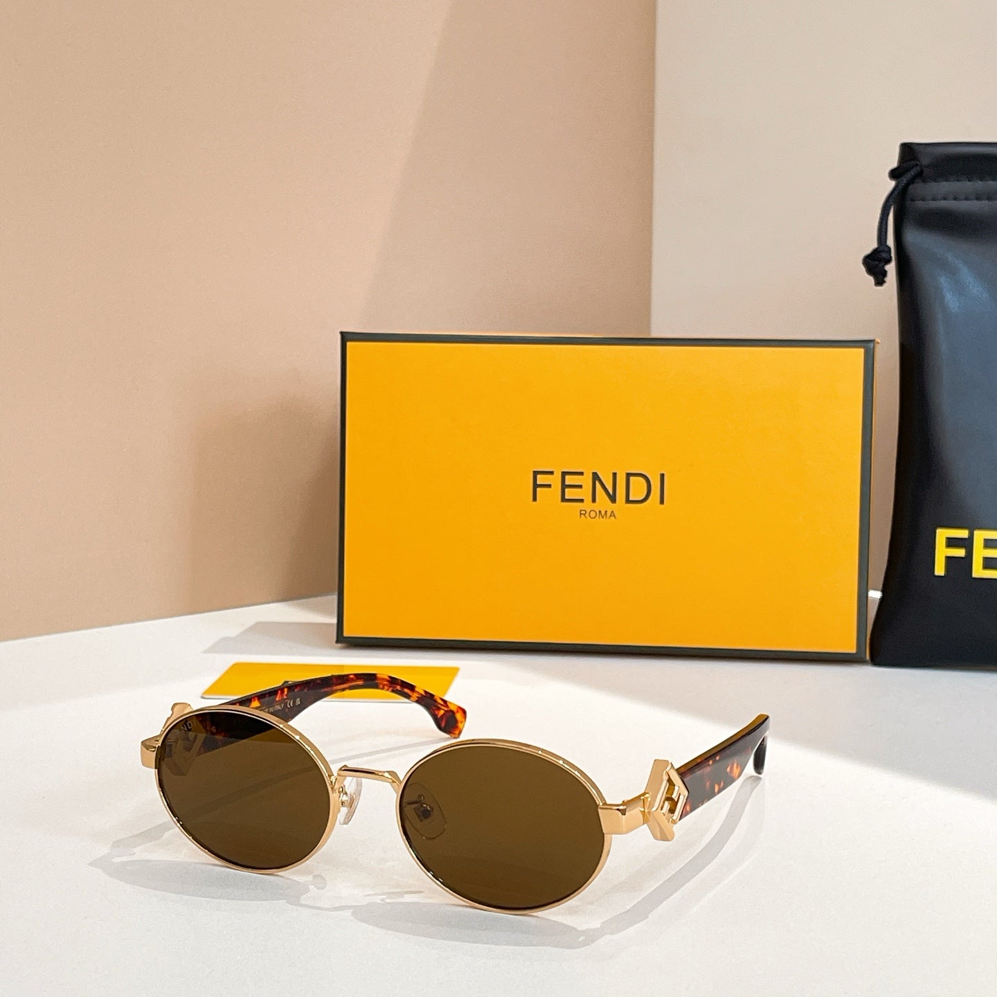 First Crystal Chunky Oval Frame Sunglasses 40277 In Metal