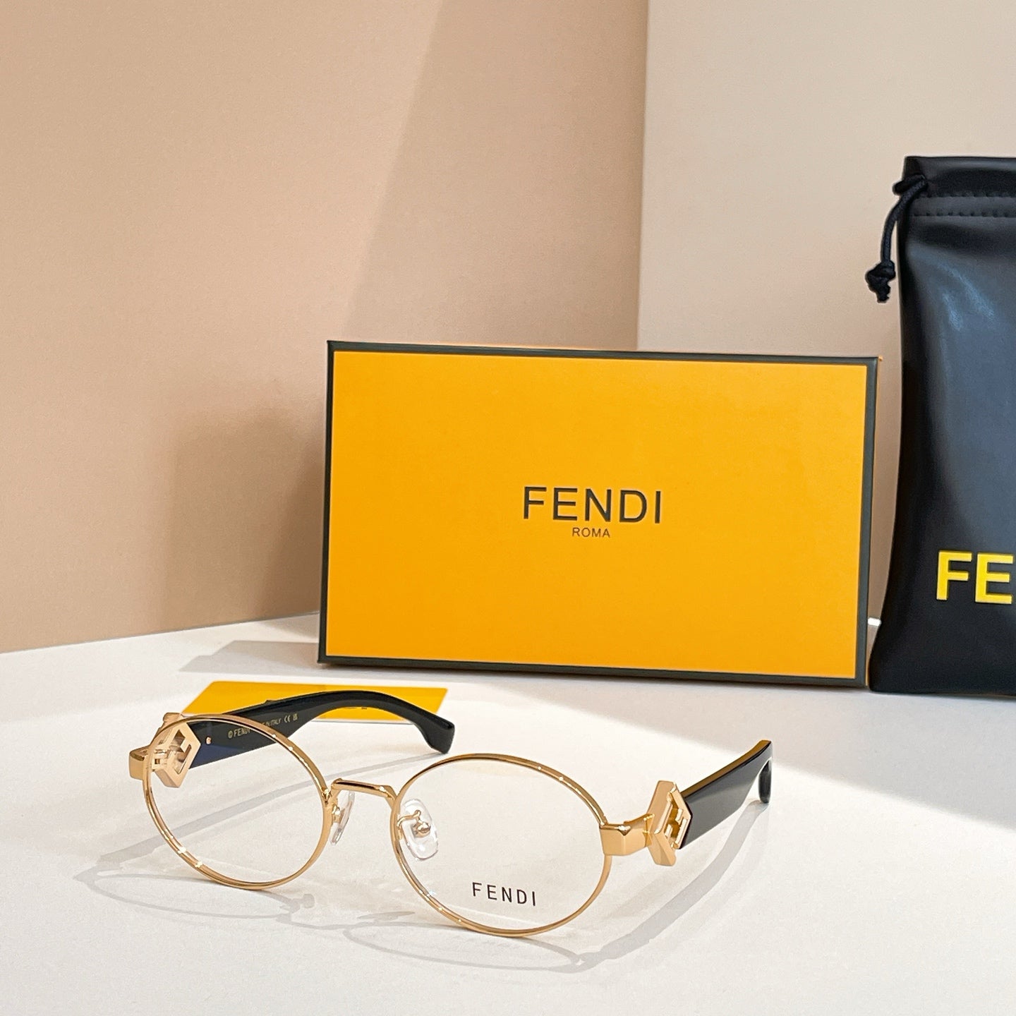 First Crystal Chunky Oval Frame Sunglasses 40277 In Metal