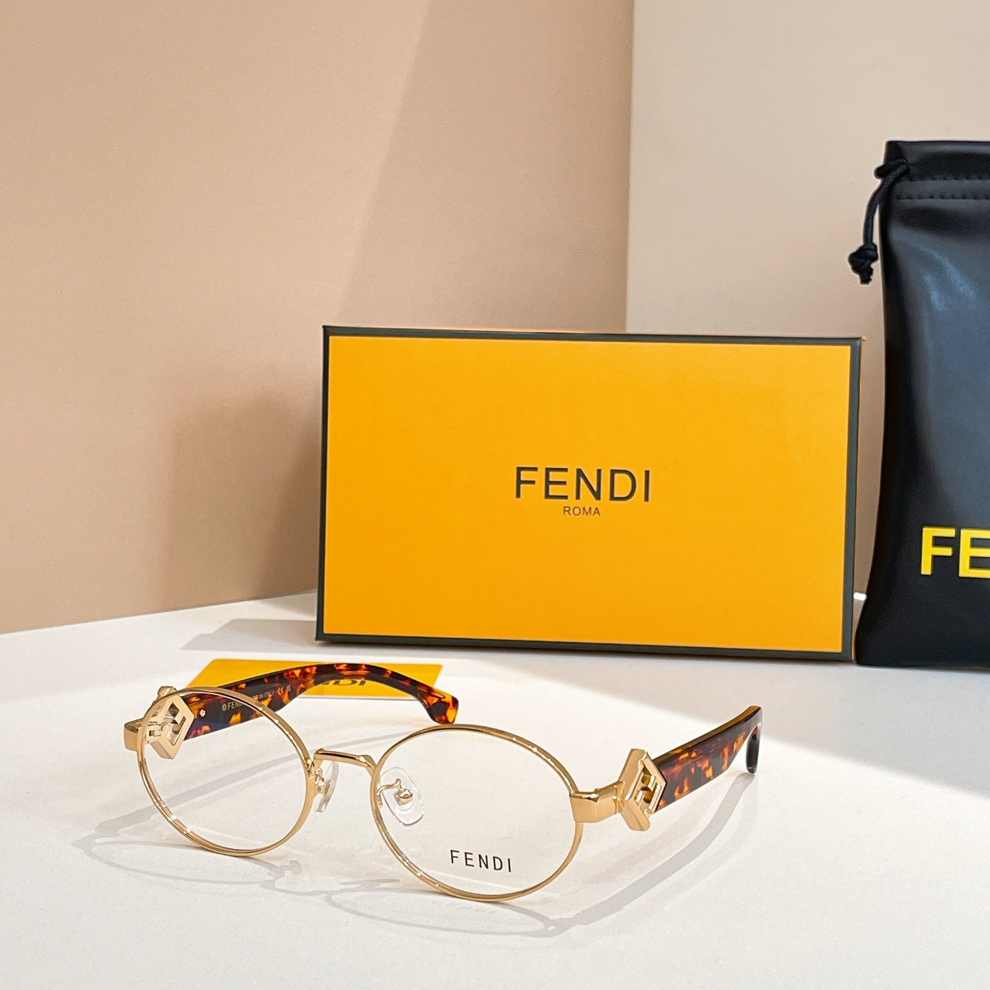 First Crystal Chunky Oval Frame Sunglasses 40277 In Metal