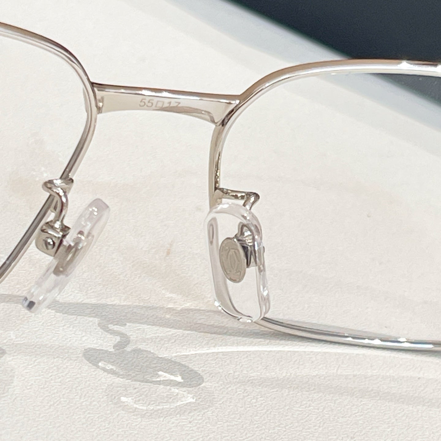 Santos Rectangular Frame Sunglasses Ct0555Oa In Metal