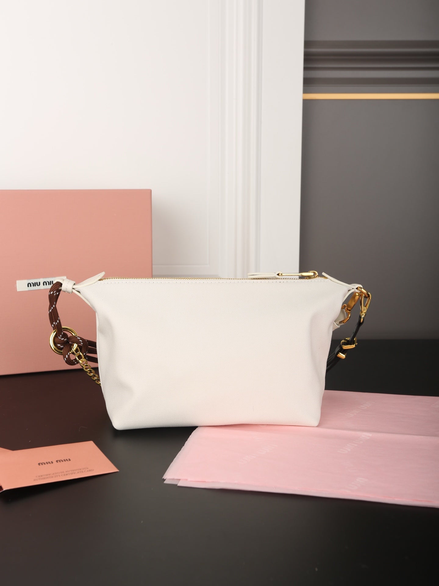 Richelieu Wallet 19 In Classic Red Goyardine Canvas