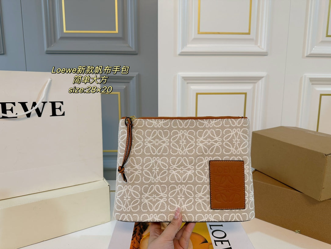 Loew Puzzle Fold Tote Iblack Shiny Calfskin