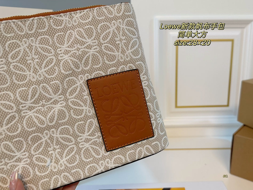 Loew Puzzle Fold Tote Iblack Shiny Calfskin