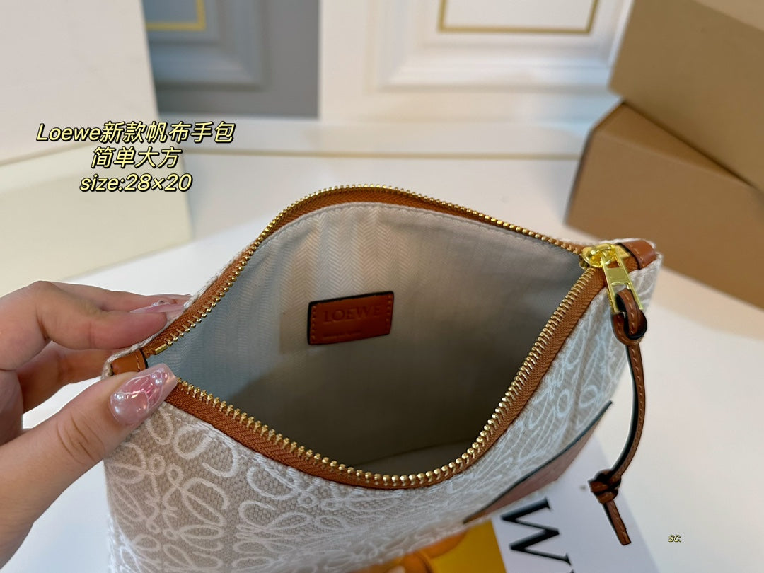 Loew Puzzle Fold Tote Iblack Shiny Calfskin