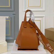 Loew Puzzle Fold Tote Iblack Shiny Calfskin