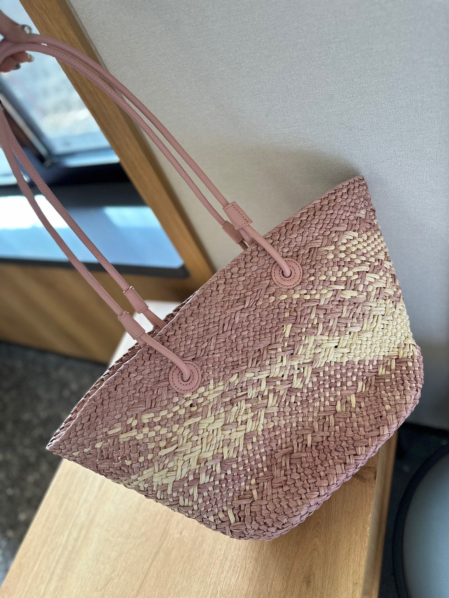 Loew Puzzle Fold Tote Iblack Shiny Calfskin