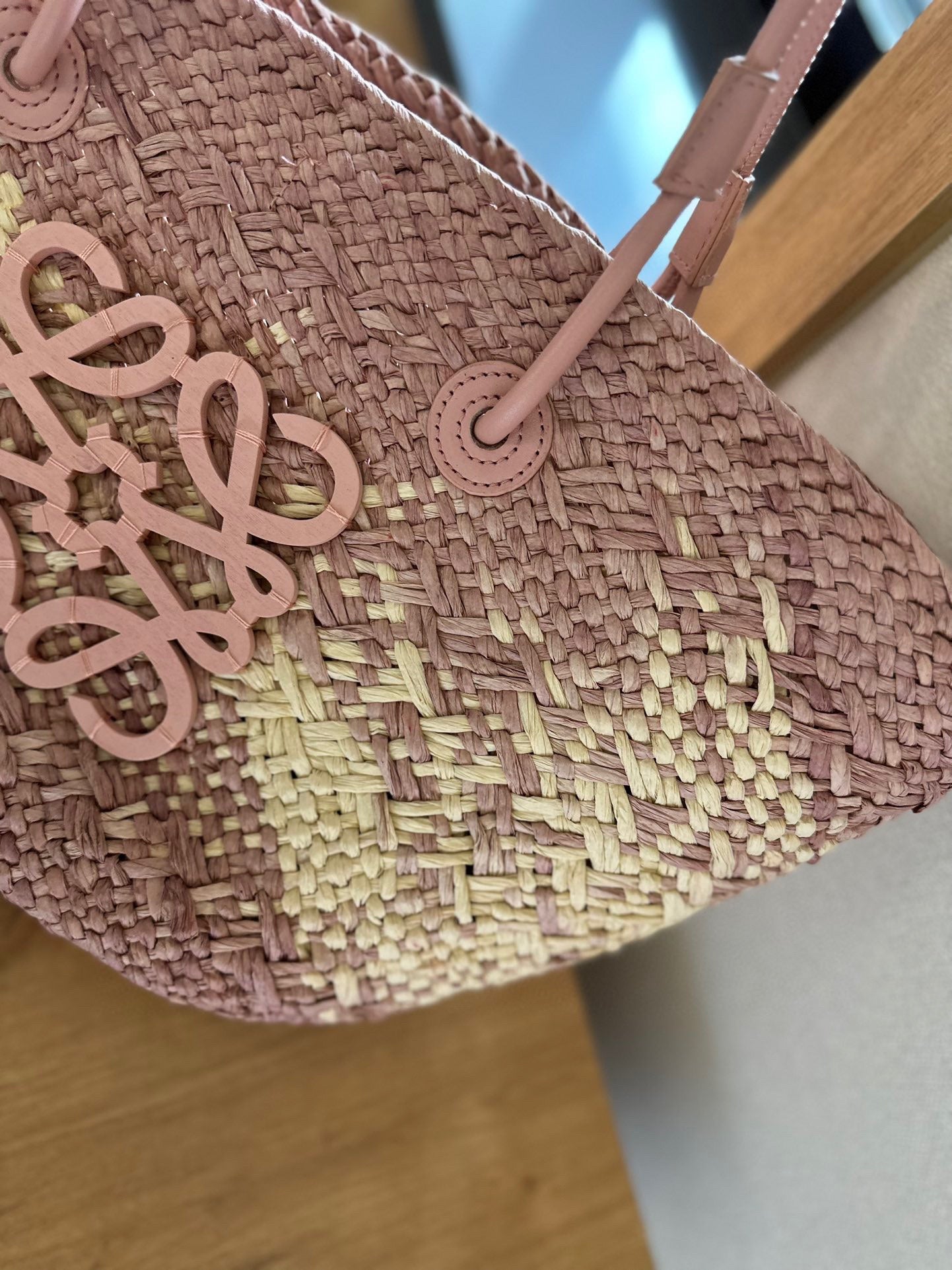 Loew Puzzle Fold Tote Iblack Shiny Calfskin