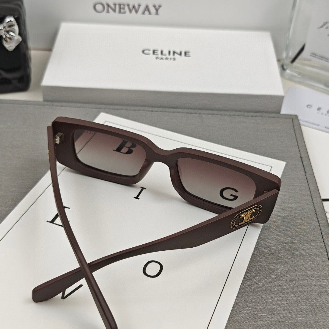 TRIOMPHE BOLD SQUARE SUNGLASSES 55148 IN ACETATE