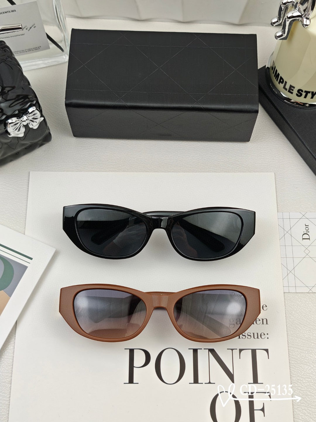 Montaigne Sunglass 25135 In Acetate