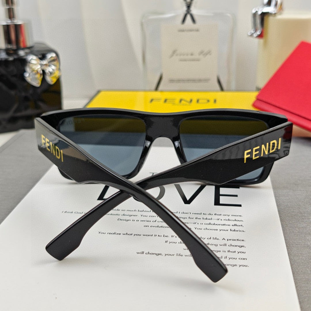 Diagonal Rectangular Frame Sunglasses 69103 In Acetate