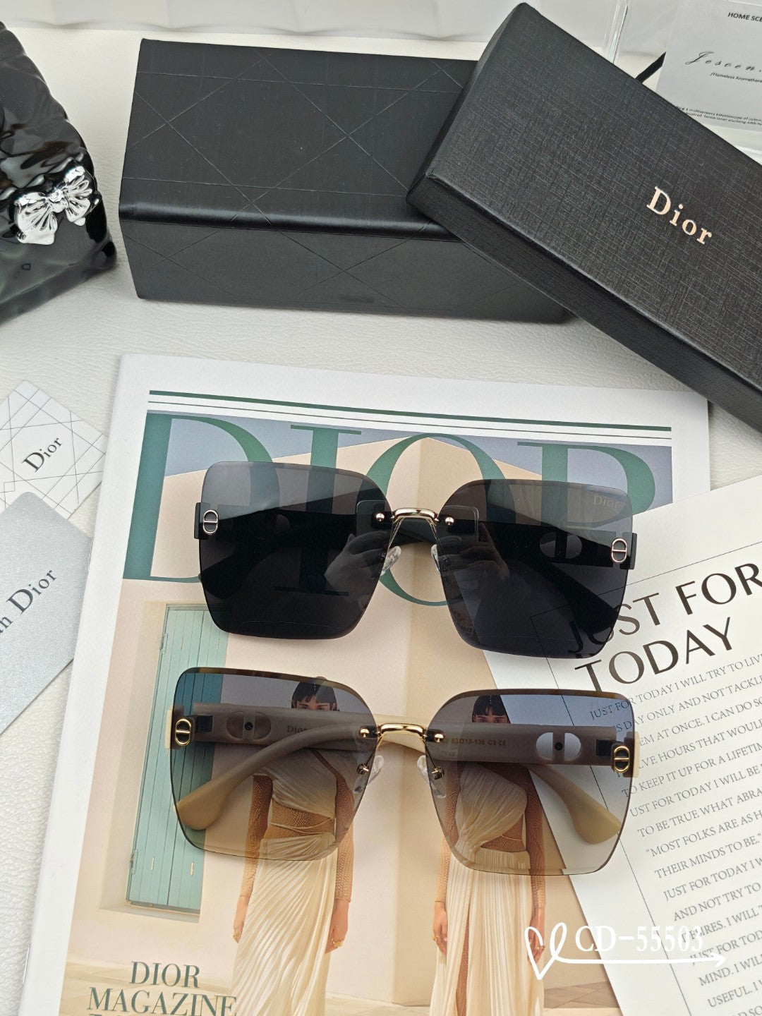 Montaigne Sunglass 55503 In Acetate