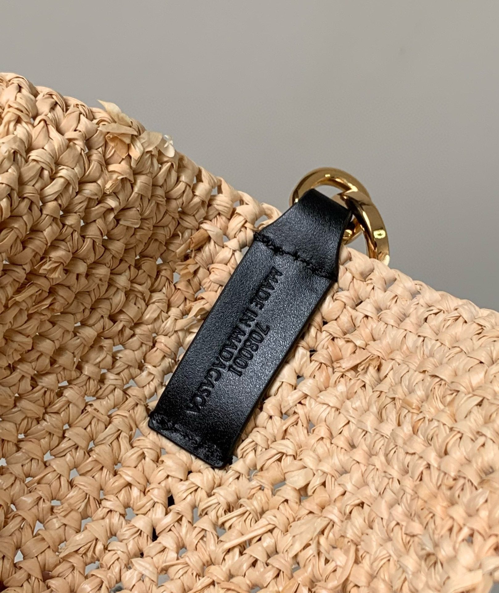 Loew Puzzle Fold Tote Iblack Shiny Calfskin