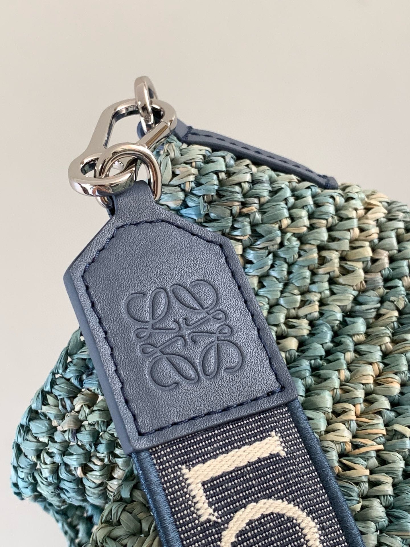 Loew Puzzle Fold Tote Iblack Shiny Calfskin