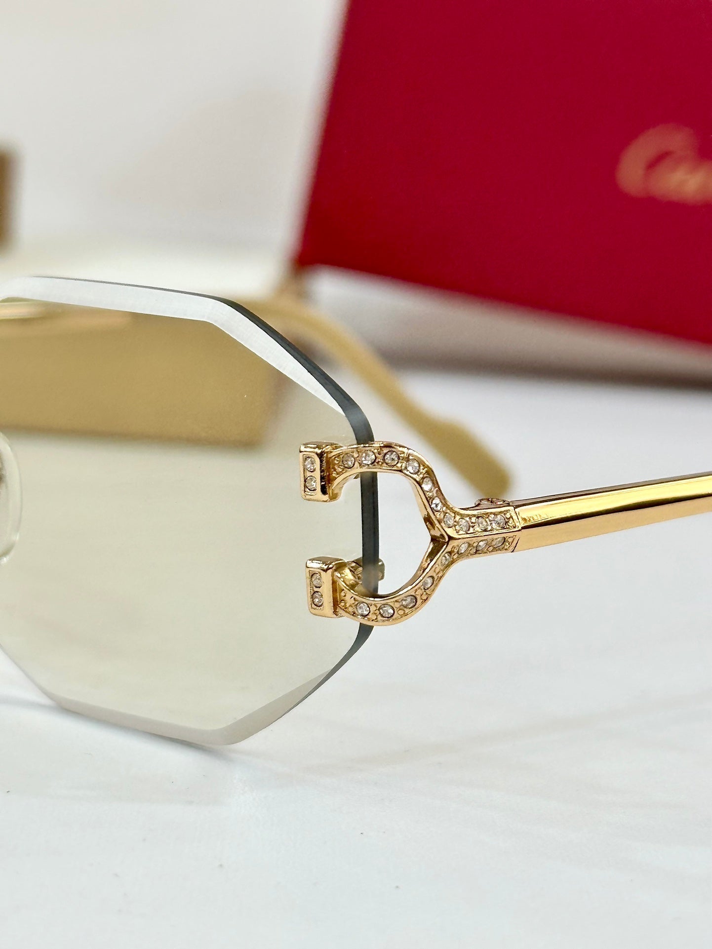 Photochromic Lenses Geometric Frame Sunglasses Ct0581S In Metal