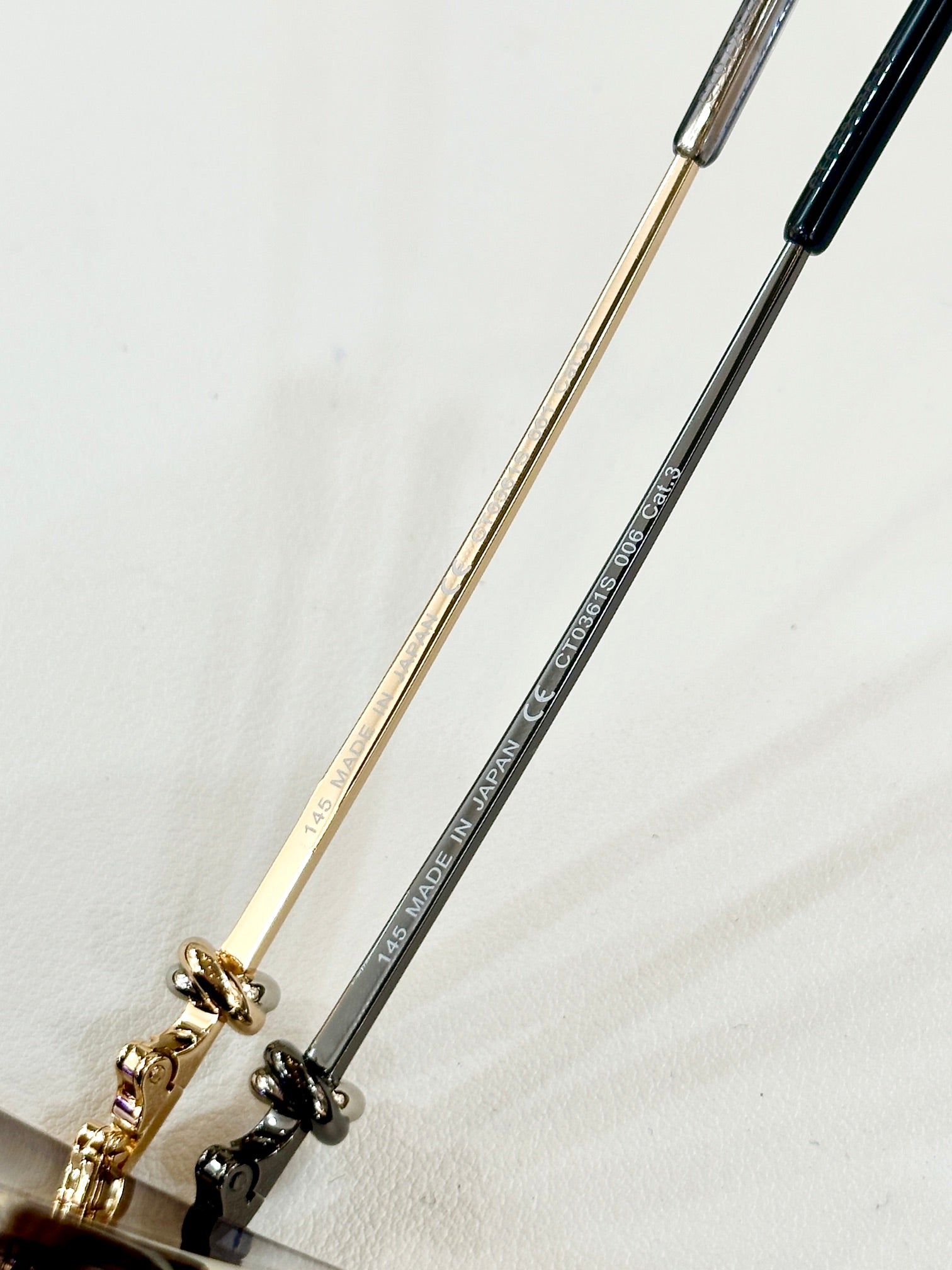 C De Oversized Square Frame Sunglasses Ct0361 In Metal