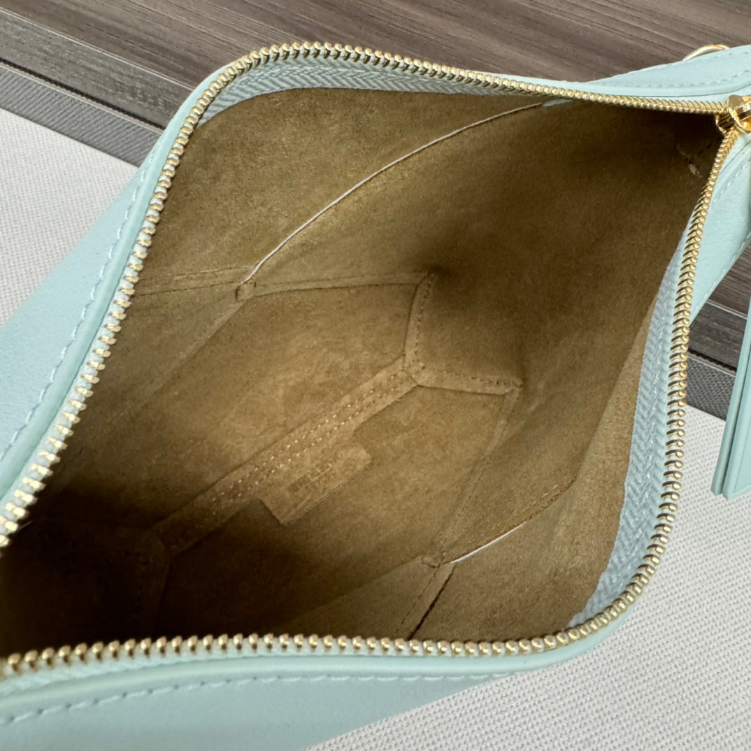 Loew Puzzle Fold Tote Iblack Shiny Calfskin