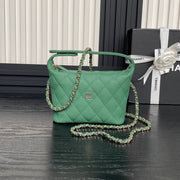 CC Large Tote 39 Light Beige Canvas Pearl Logo