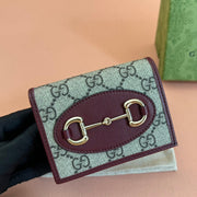 Richelieu Wallet 19 In Classic Red Goyardine Canvas