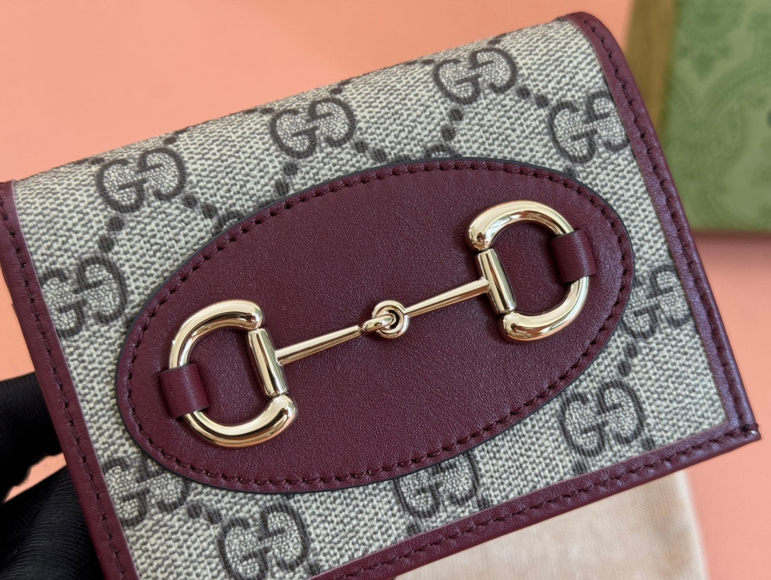 Richelieu Wallet 19 In Classic Red Goyardine Canvas