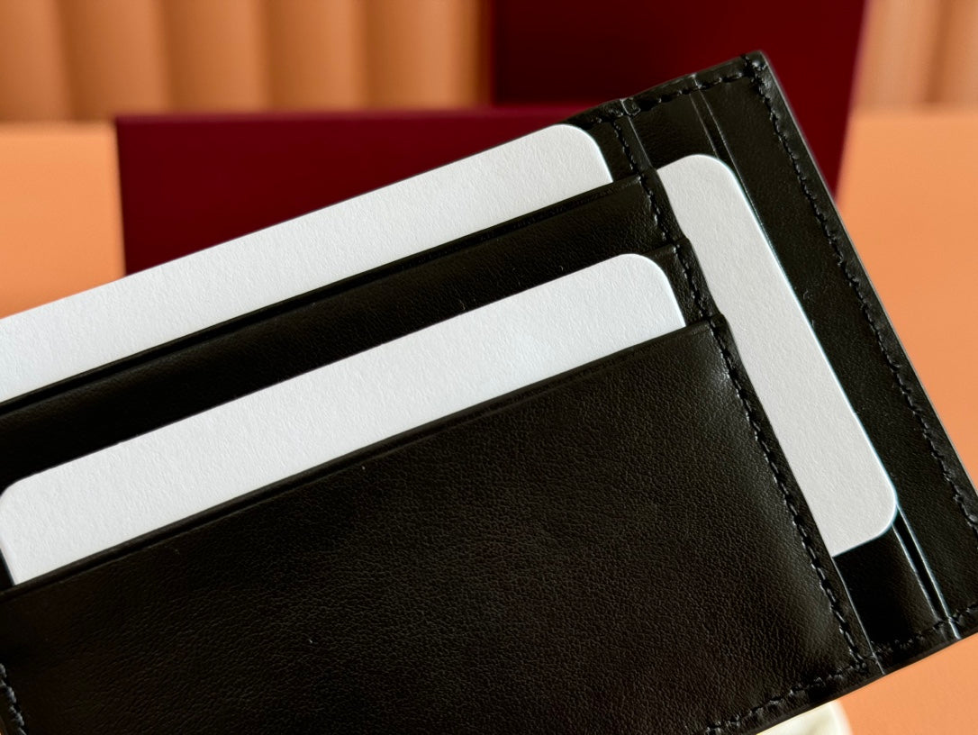 Richelieu Wallet 19 In Classic Red Goyardine Canvas