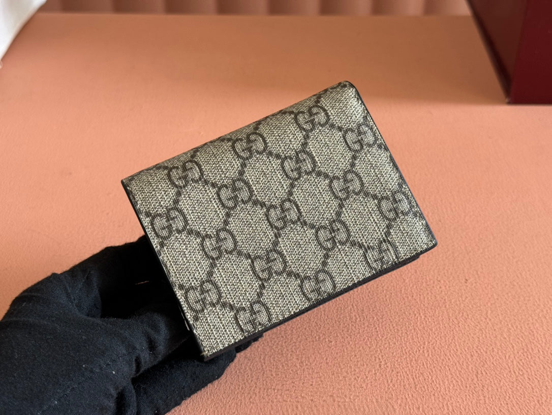 Richelieu Wallet 19 In Classic Red Goyardine Canvas