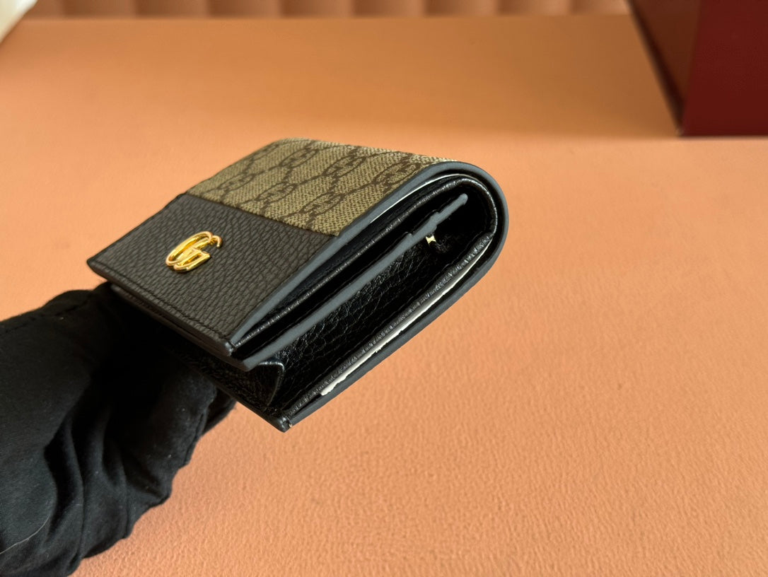 Richelieu Wallet 19 In Classic Red Goyardine Canvas