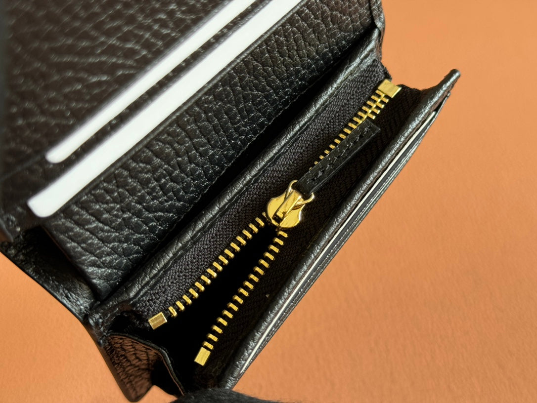 Richelieu Wallet 19 In Classic Red Goyardine Canvas