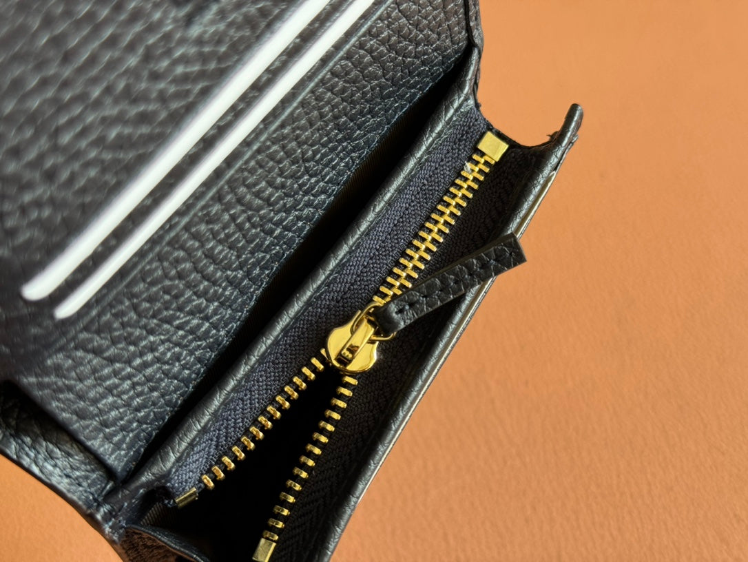 Richelieu Wallet 19 In Classic Red Goyardine Canvas