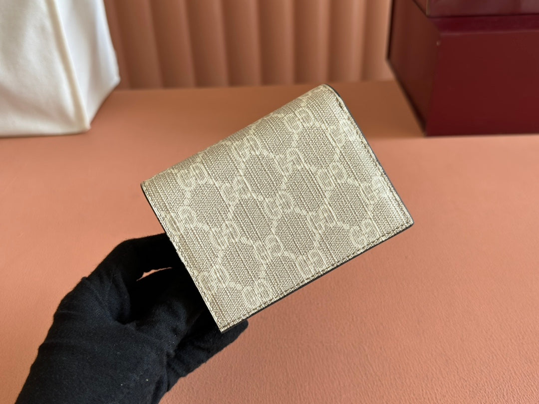 Richelieu Wallet 19 In Classic Red Goyardine Canvas