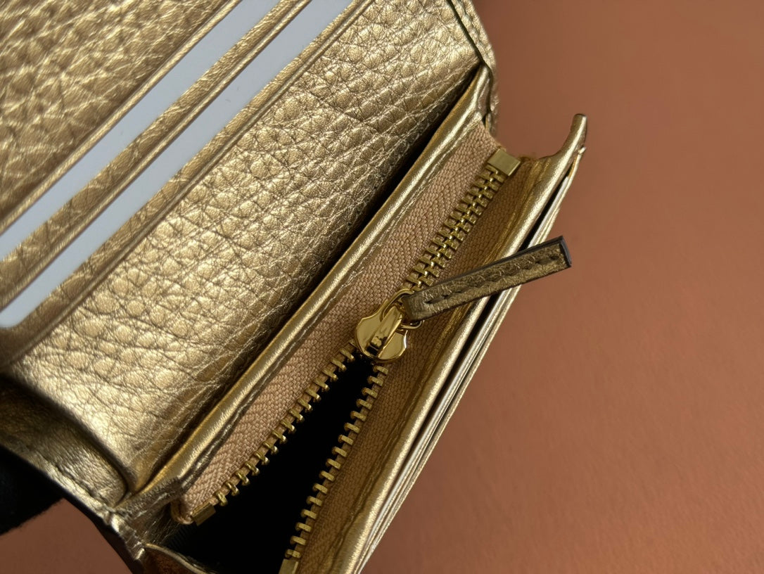 Richelieu Wallet 19 In Classic Red Goyardine Canvas