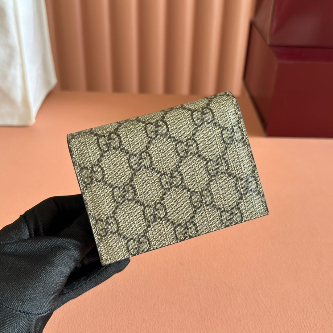 Richelieu Wallet 19 In Classic Red Goyardine Canvas