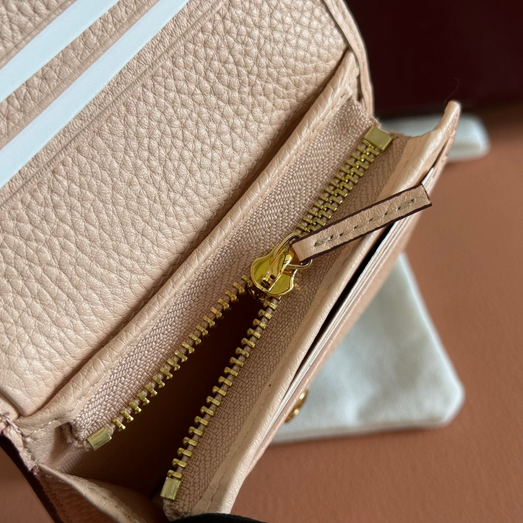 Richelieu Wallet 19 In Classic Red Goyardine Canvas