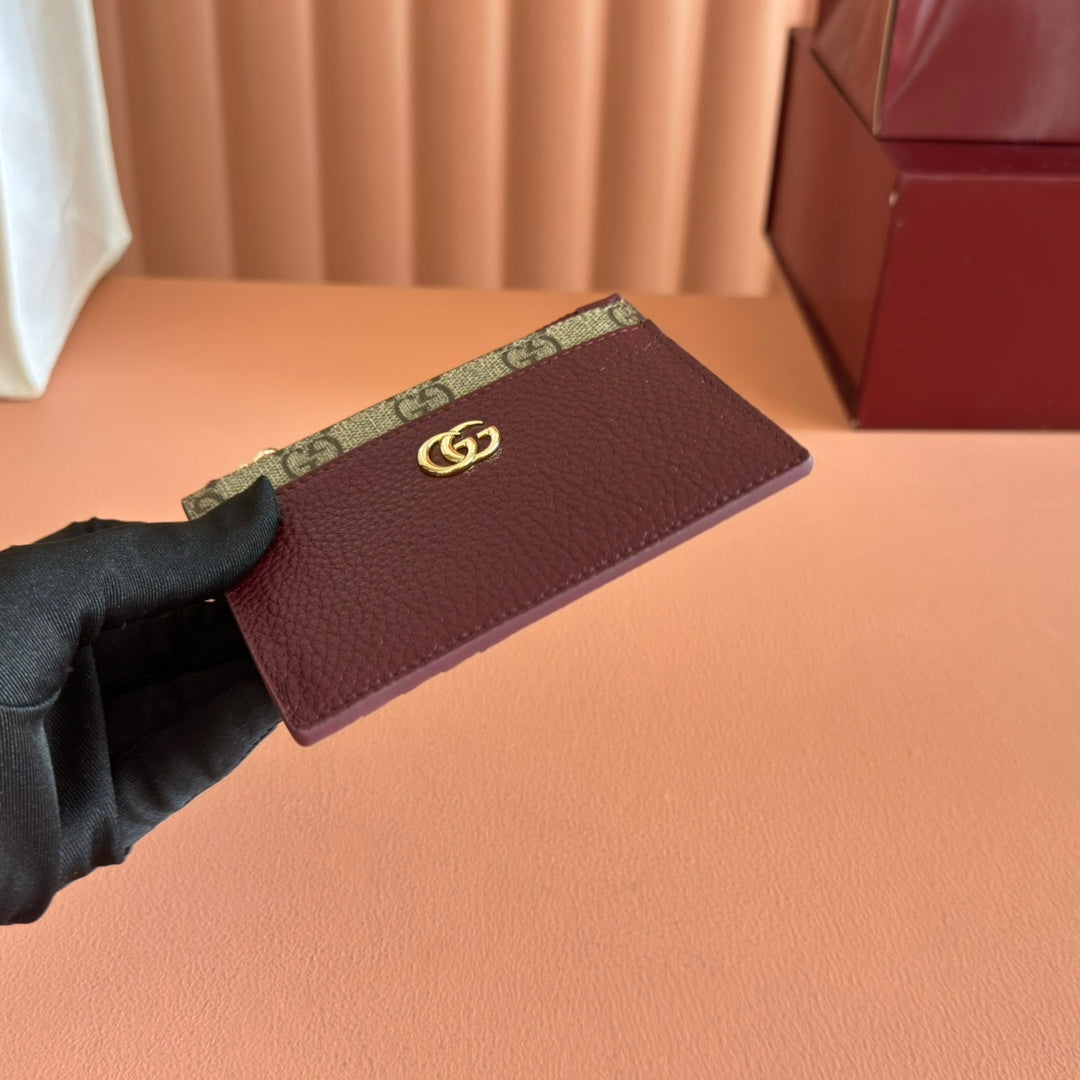 Richelieu Wallet 19 In Classic Red Goyardine Canvas