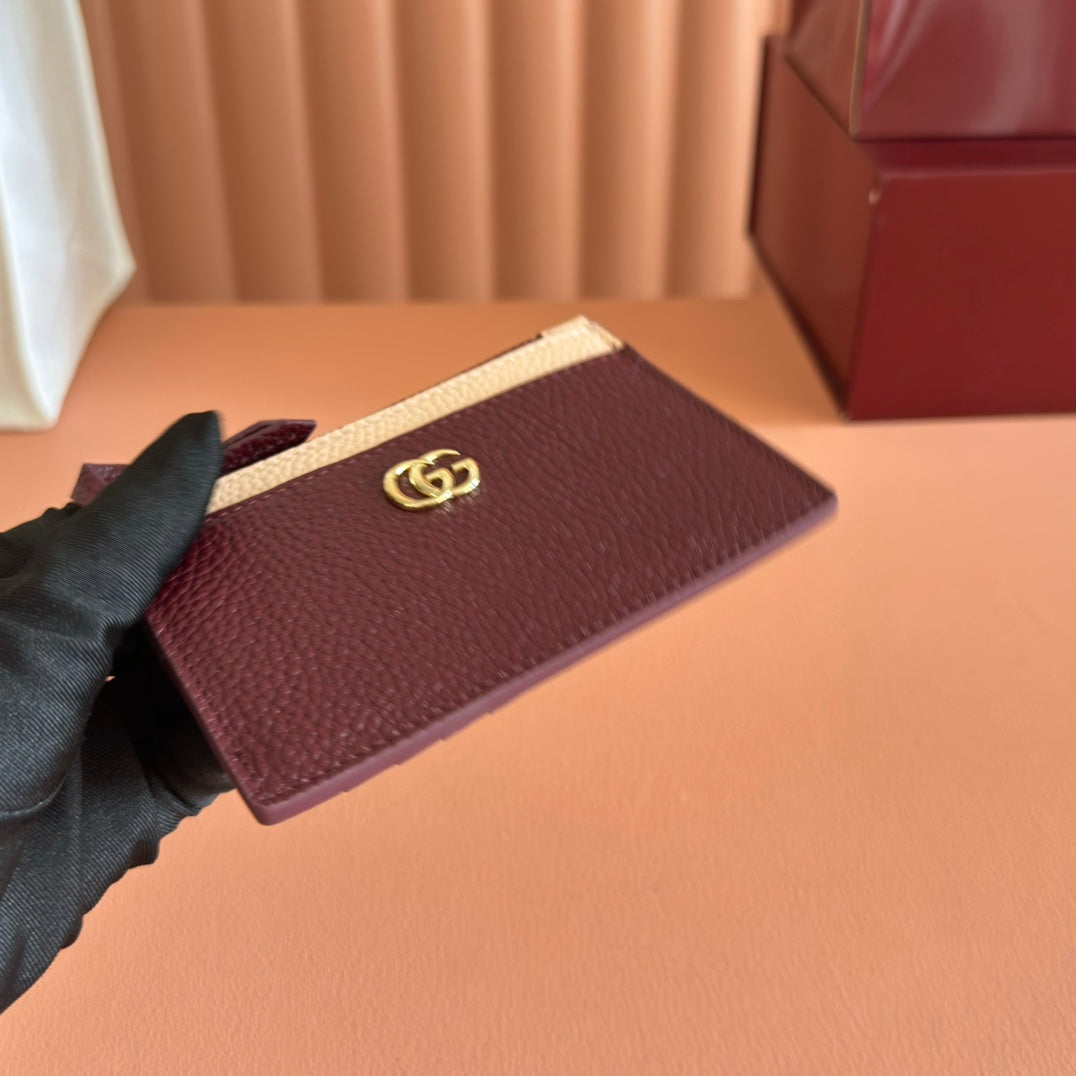 Richelieu Wallet 19 In Classic Red Goyardine Canvas