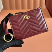 Richelieu Wallet 19 In Classic Red Goyardine Canvas