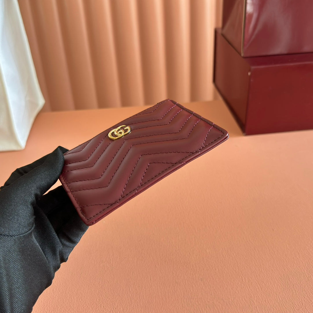 Richelieu Wallet 19 In Classic Red Goyardine Canvas