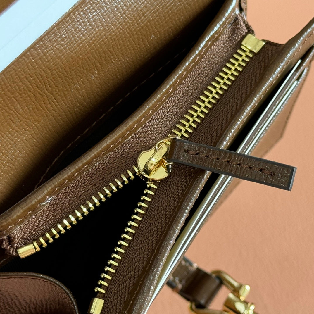 Richelieu Wallet 19 In Classic Red Goyardine Canvas