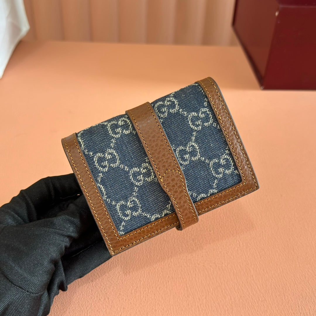 Richelieu Wallet 19 In Classic Red Goyardine Canvas