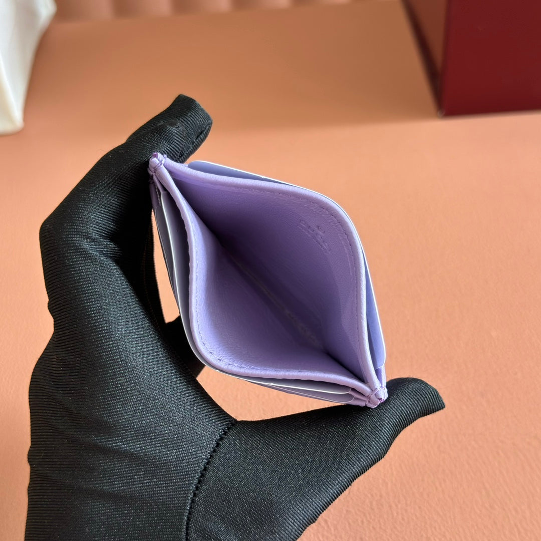 Richelieu Wallet 19 In Classic Red Goyardine Canvas