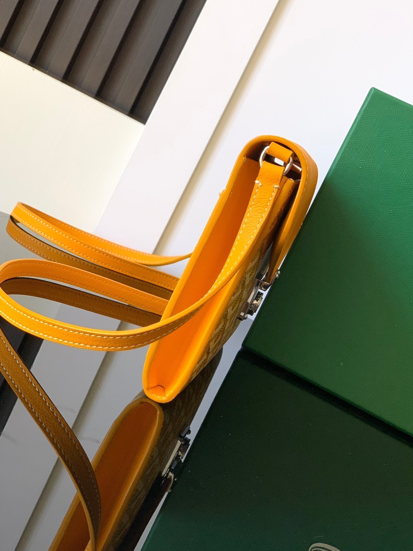 Richelieu Wallet 19 In Classic Red Goyardine Canvas