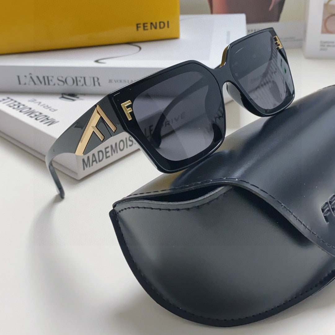 Roma Square Frame Sunglasses 557153 In Acetate