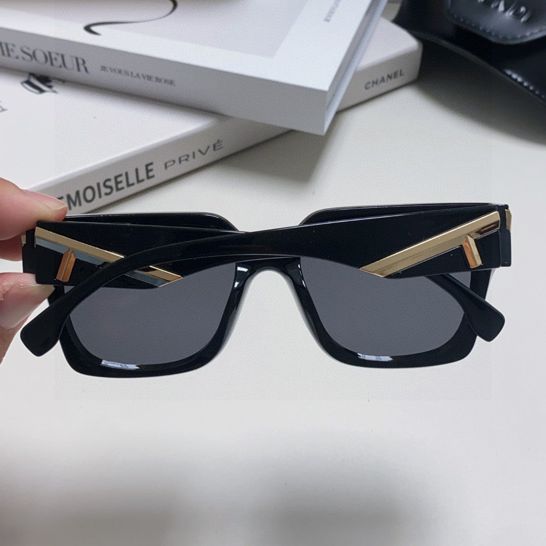 Roma Square Frame Sunglasses 557153 In Acetate