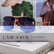 Panthère Square Frame Sunglasses 543534 In Metal